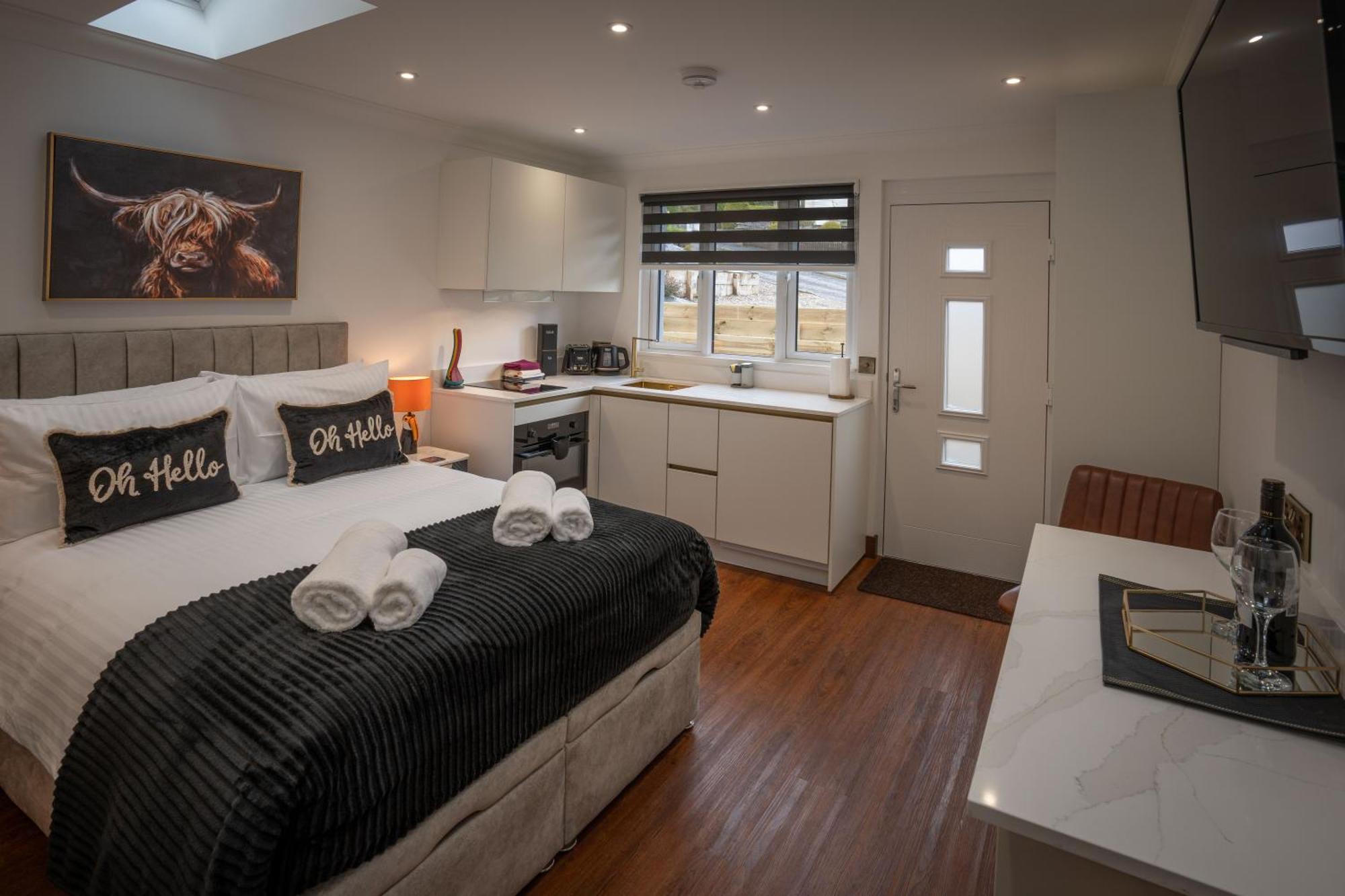 Heather Nook- Luxury Studio In Pitlochry Extérieur photo
